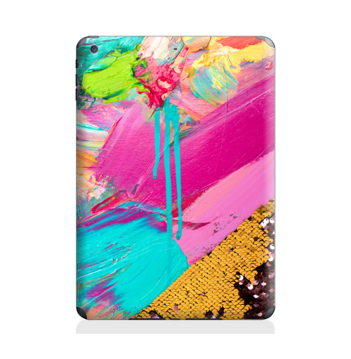 Наклейка на Планшет Apple iPad Air 2 Новый образ,  купить в Москве – интернет-магазин Allskins, краски, мазки, плакат, утро, радость, лето, образ, независимость, настроение