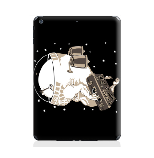 Наклейка на Планшет Apple iPad Air 2 Космический туризм,  купить в Москве – интернет-магазин Allskins, космос, космонавтика, космонавтики, астронавт, галактика, звезда, чемодан, туризм