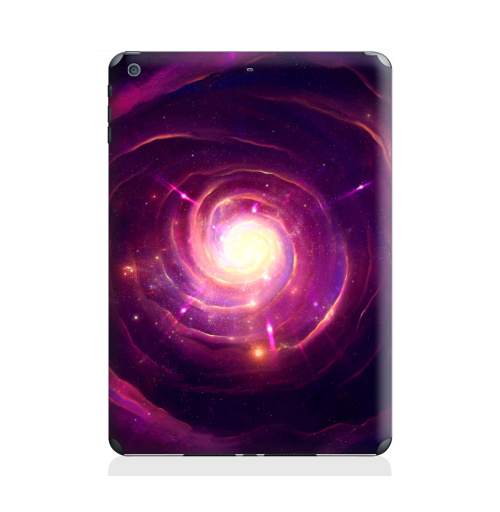 Наклейка на Планшет Apple iPad Air 2 Движение света звезд,  купить в Москве – интернет-магазин Allskins, солнце, паттерн, звезда, галактика, туманность, абстракция, движение, спираль, фантастика, фантазия