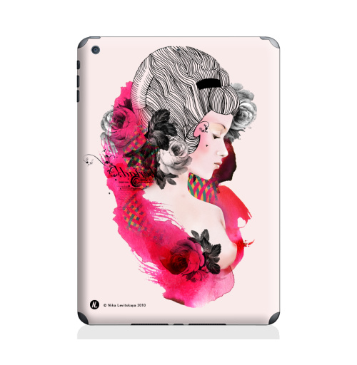 Наклейка на Планшет Apple iPad Air 2 Baroque,  купить в Москве – интернет-магазин Allskins, девушка, классика, барокко