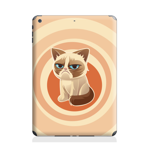 Наклейка на Планшет Apple iPad Air 2 Сурове, грустне, котячне,  купить в Москве – интернет-магазин Allskins, милые животные, 300 Лучших работ, любовь, кошка, персонажи, женские