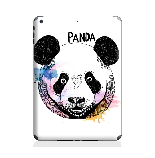 Наклейка на Планшет Apple iPad Air 2 Панда. графика,  купить в Москве – интернет-магазин Allskins, животные, панда, графика, акварель