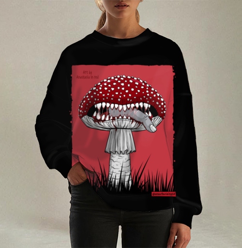 Фотография футболки Дикий мухомор