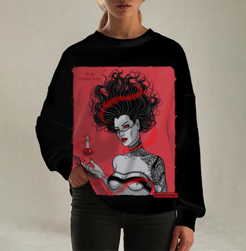 Фотография футболки Темная ведьма с зельем