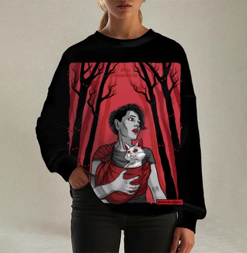 Фотография футболки Призрачный лес