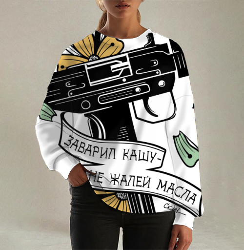 Фотография футболки Заварил кашу - не жалей масла