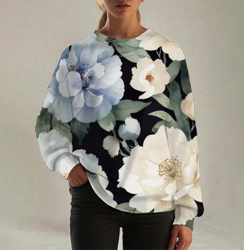 Фотография футболки Цветочный сад