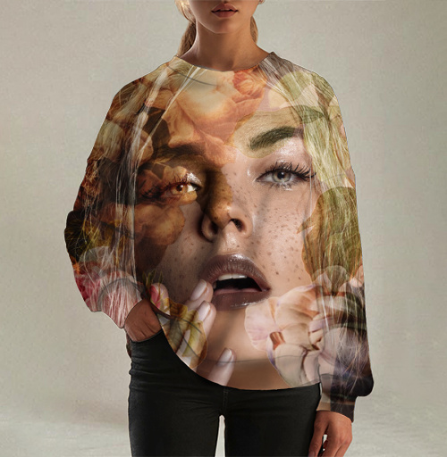 Фотография футболки Осенняя девушка