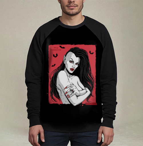 Фотография футболки Прекрасная вампирша