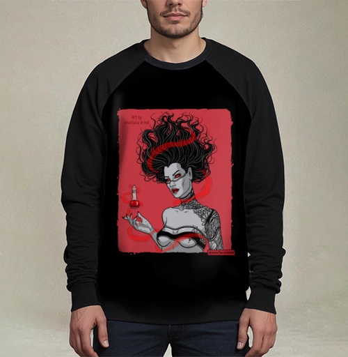 Фотография футболки Темная ведьма с зельем