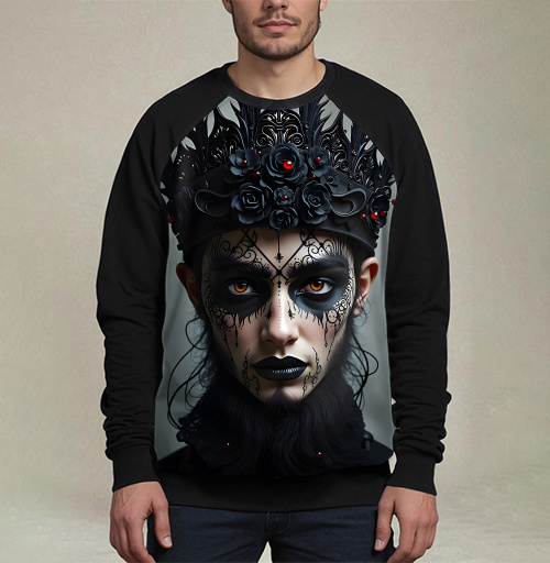 Фотография футболки Majestic Dark Sovereign / Величественный темный монарх готическая корона