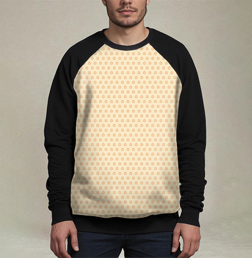 Фотография футболки Элегантный ретро орнамент Geometric Gear Pattern / Узор из шестерёнок