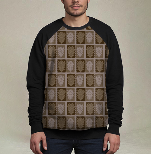 Фотография футболки Кофейная стилизация.