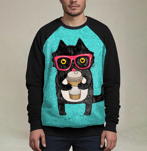 Фотография футболки Coffee-cat