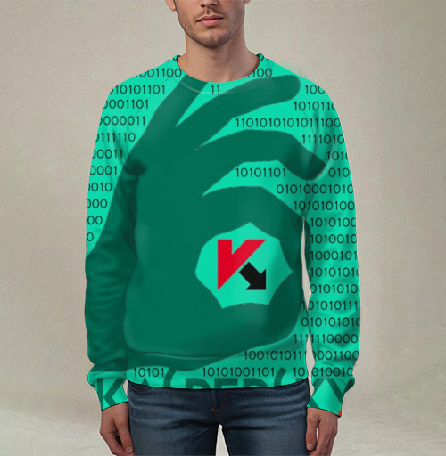 Фотография футболки Надёжность Kaspersky в цифровом пространстве