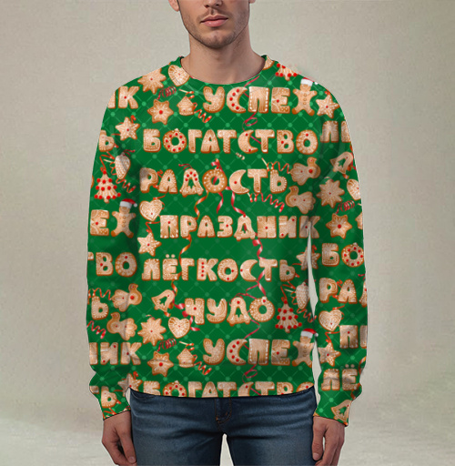 Фотография футболки Печенье с пожеланиями на праздник