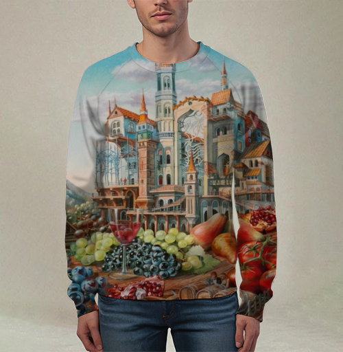 Фотография футболки Пир Изобилия: Величие Замка и Щедрость Природы