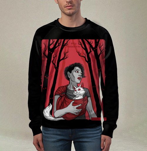 Фотография футболки Призрачный лес