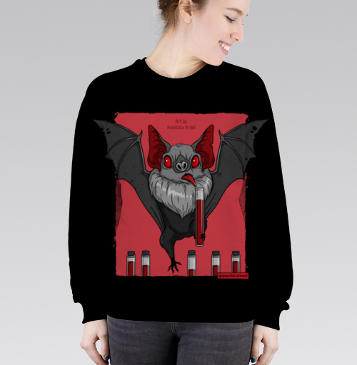 Фотография футболки Летучая мышка