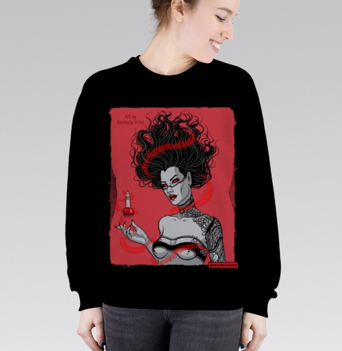 Фотография футболки Темная ведьма с зельем