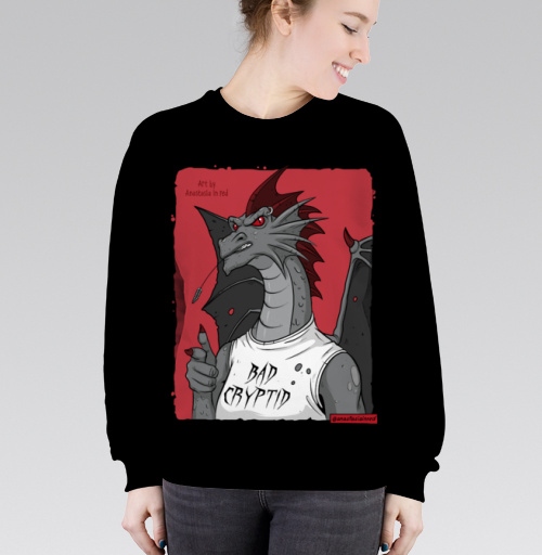 Фотография футболки Жуткий криптид