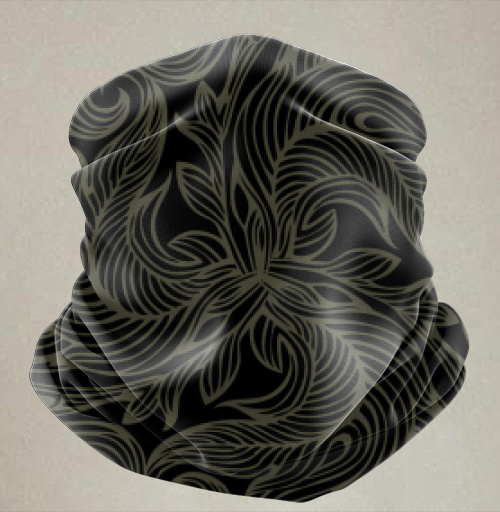 Фотография футболки Vintage Swirls / Винтажные завитки и растительные мотивы дарят теплоты и уюта