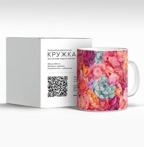 Фотография футболки Цветочная страсть