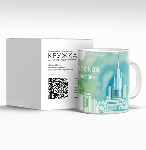 Фотография футболки Москва, Маяковка