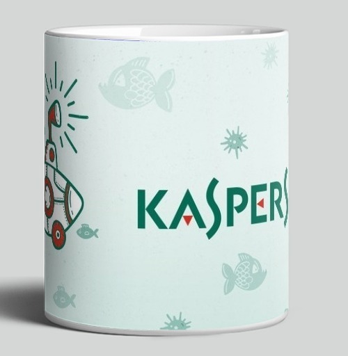 Фотография футболки Цветная игрушечная подводная лодка Kaspersky