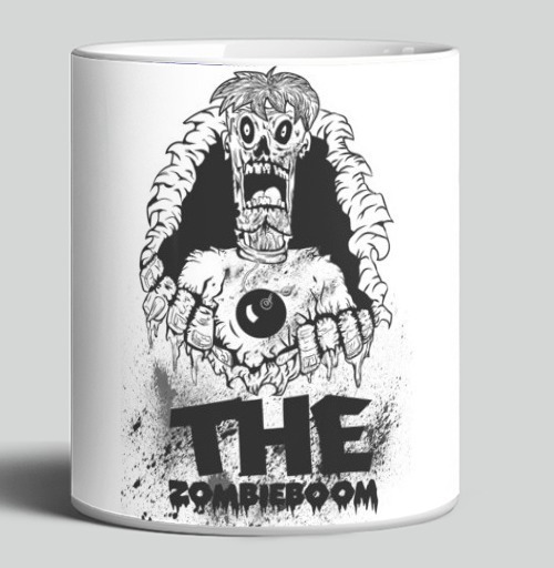 Фотография футболки Зомби из темноты THE ZOMBIEBOOM