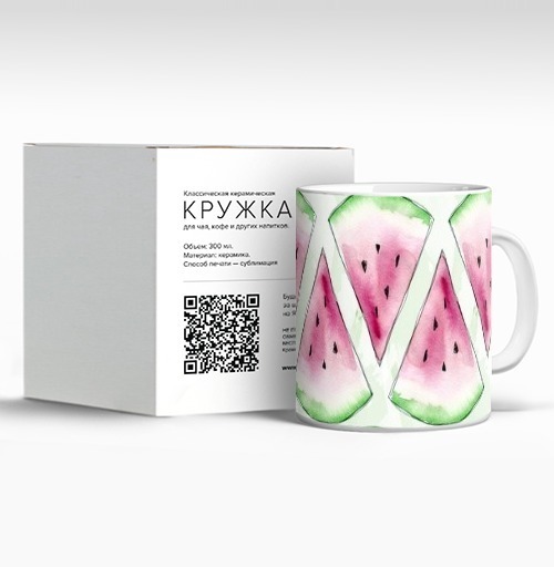 Фотография футболки Сочный арбуз