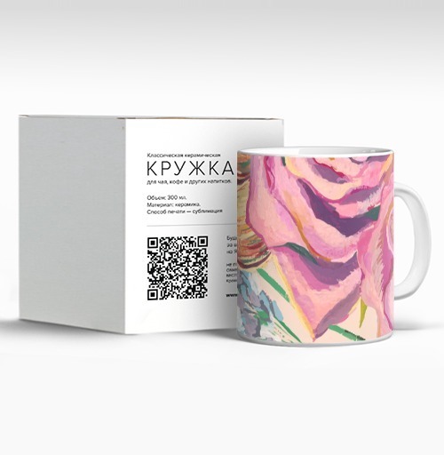 Фотография футболки Роза