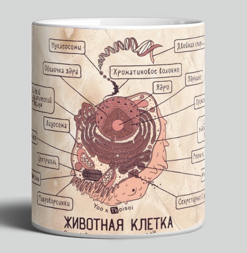 Фотография футболки Животная клетка в ретро
