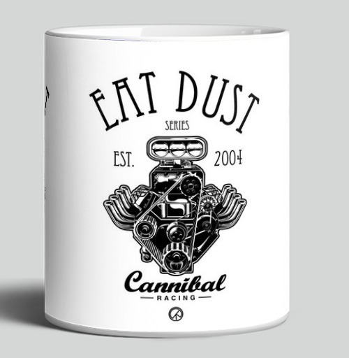 Фотография футболки Двигатель Eat Dust Cannibal Racing 2004