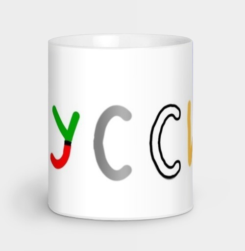Фотография футболки Игривое слово «УССИ» с уткой и яркими буквами