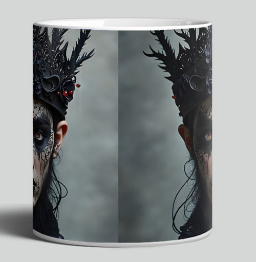 Фотография футболки Majestic Dark Sovereign / Величественный темный монарх готическая корона