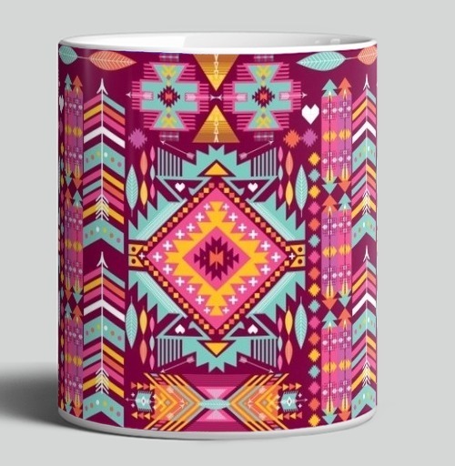 Фотография футболки Trendy tribal ornament
