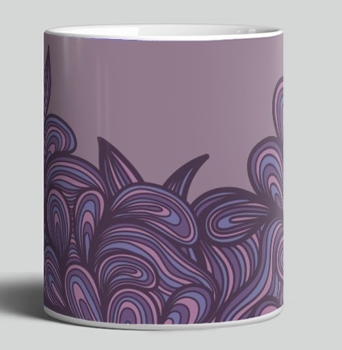 Фотография футболки Purple Swirls