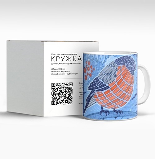 Фотография футболки Снегирь