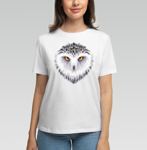 Фотография футболки Зимняя сова