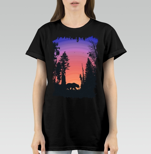 Фотография футболки Тёмный Лес
