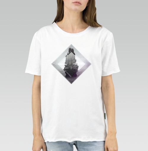 Фотография футболки Кристальная скала