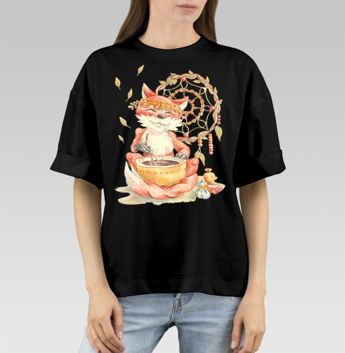 Фотография футболки Лиса и чай