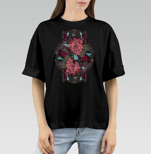 Фотография футболки Садовые розы