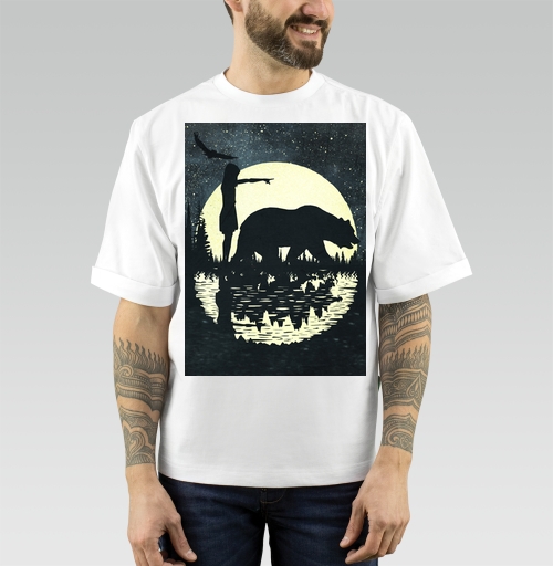 Фотография футболки Дикие Друзья и Луна