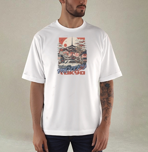 Фотография футболки Пёстрый Токио