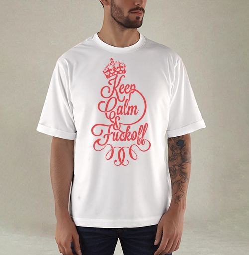 Фотография футболки Keep Calm & Fuck off