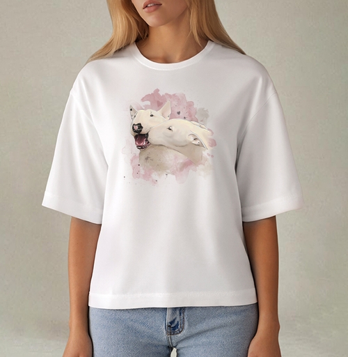 Фотография футболки Влюбленные бультерьеры