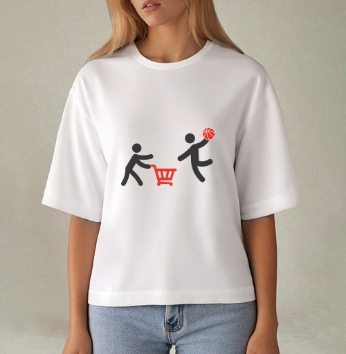 Фотография футболки Basket / Корзина для баскетбола