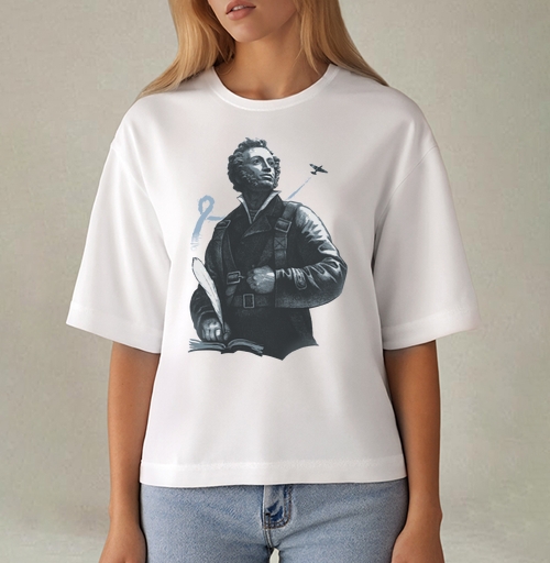 Фотография футболки АС Пушкин